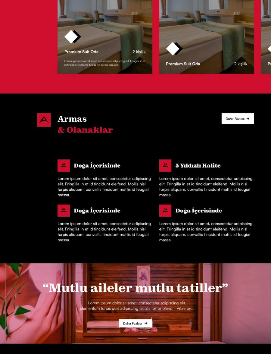 Armas Hotels anasayfa, 2. bölüm