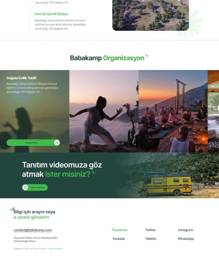 Babakamp anasayfa, 3. bölüm